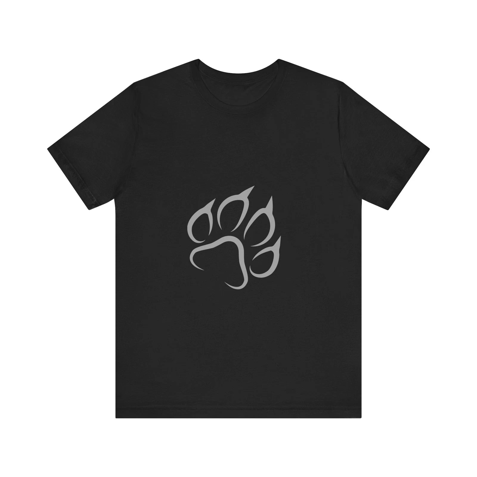 Lion Paw Print T-Shirt | Unisex Animal Lover Tee | Wildlife Graphic Shirt