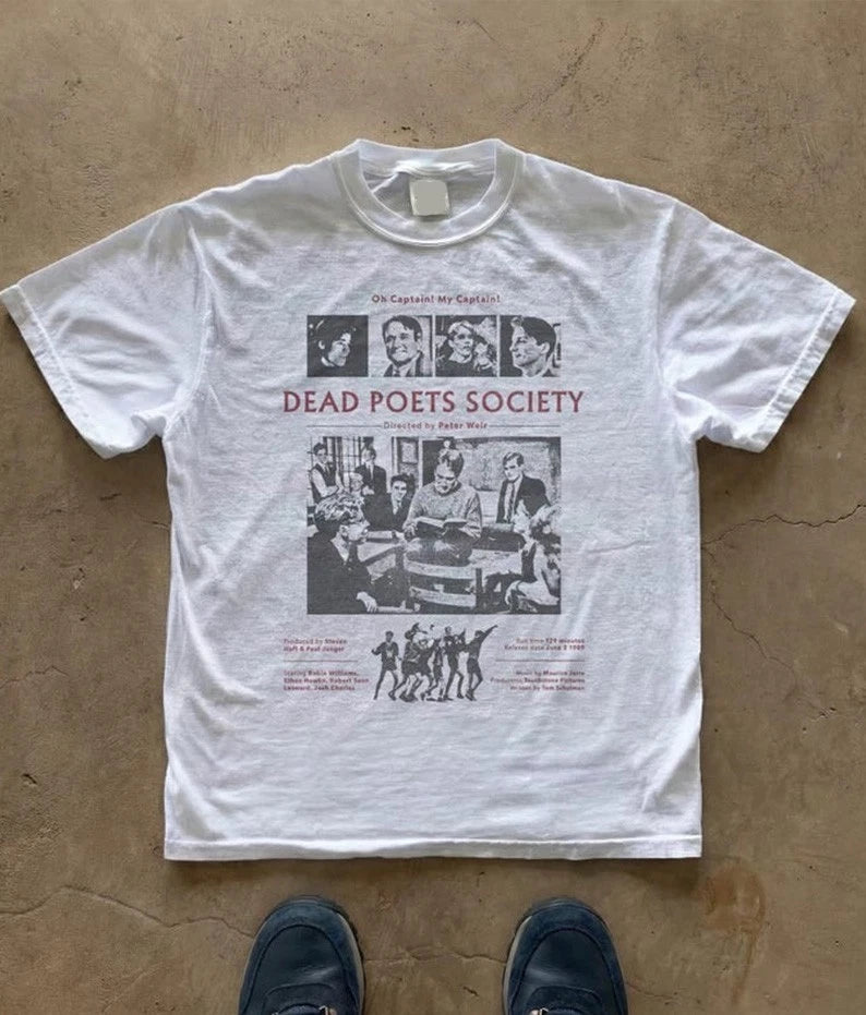 Dead Poets Society tee, Movie Poster T-Shirt