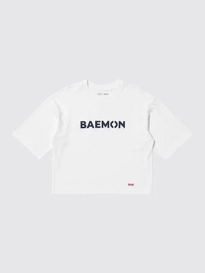 BABYMONSTER K-POP UNIQLO UT  T-Shirts Japan WHITE CHIQUITA