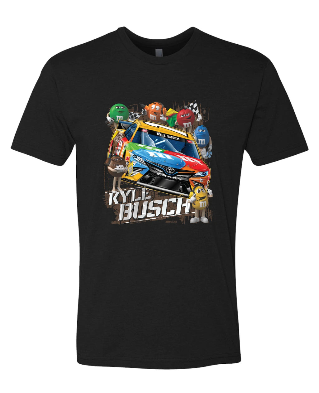 Kyle Busch Nascar Vintage Premium T-Shirt Black S-4X