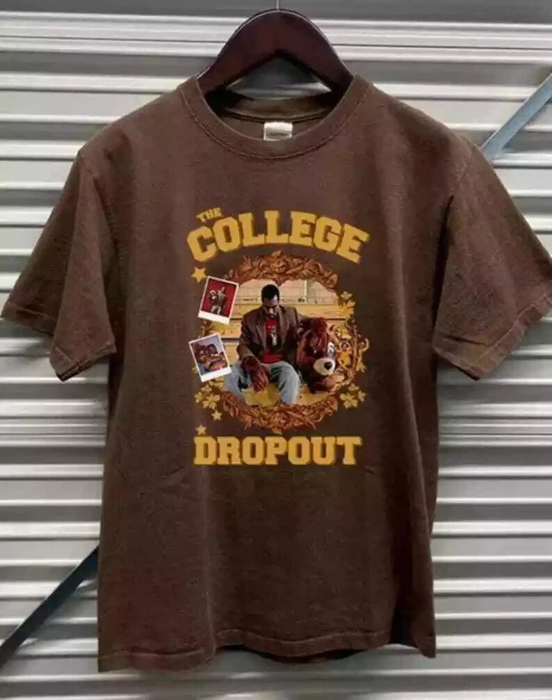 Kanye West College Dropout Tee, Yeezy Gap, Hip Hop Unisex T shirt  AN49619