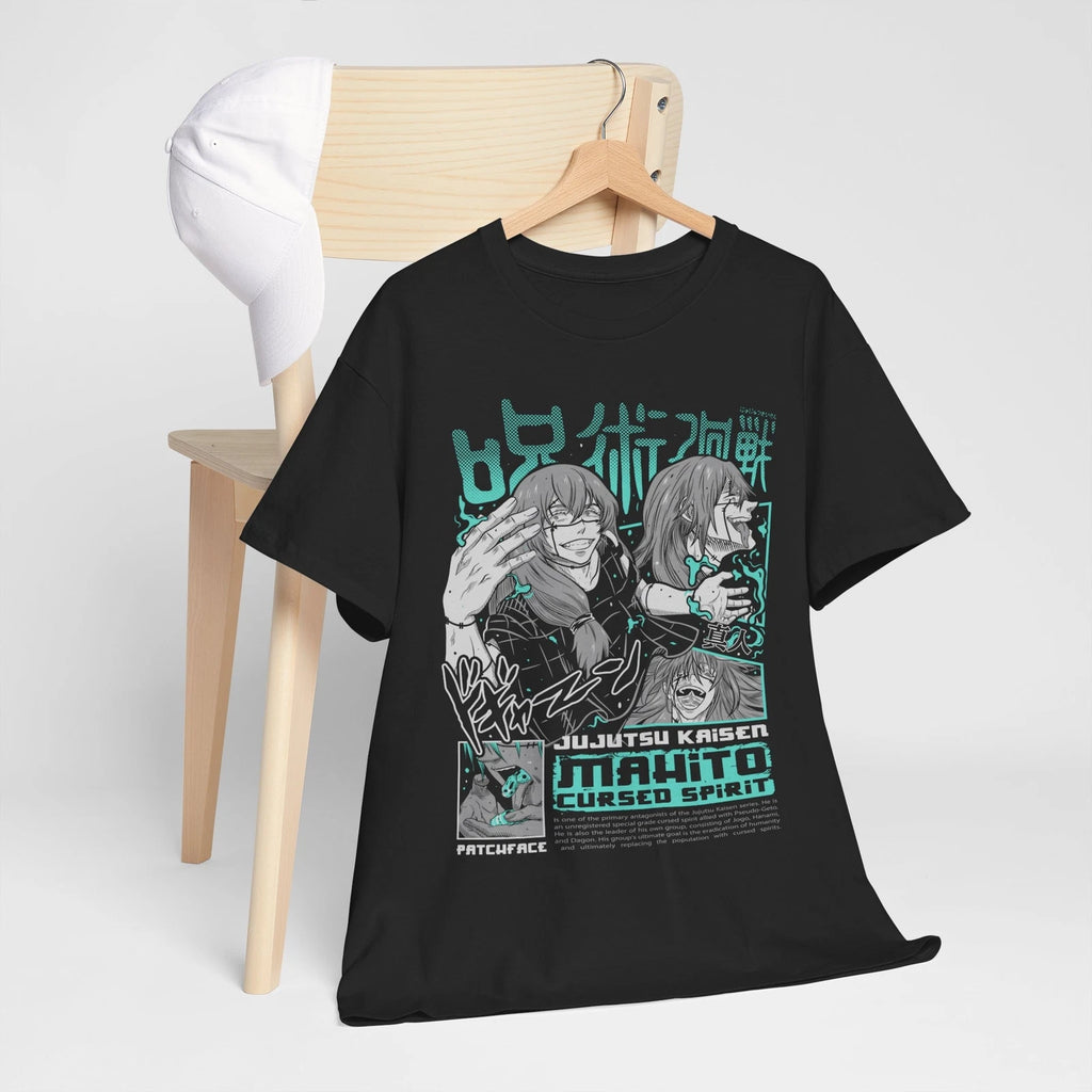 Anime Jujutsu Kaisen Mahito Curse Short Sleeve T-shirt Soft Shirt All Size