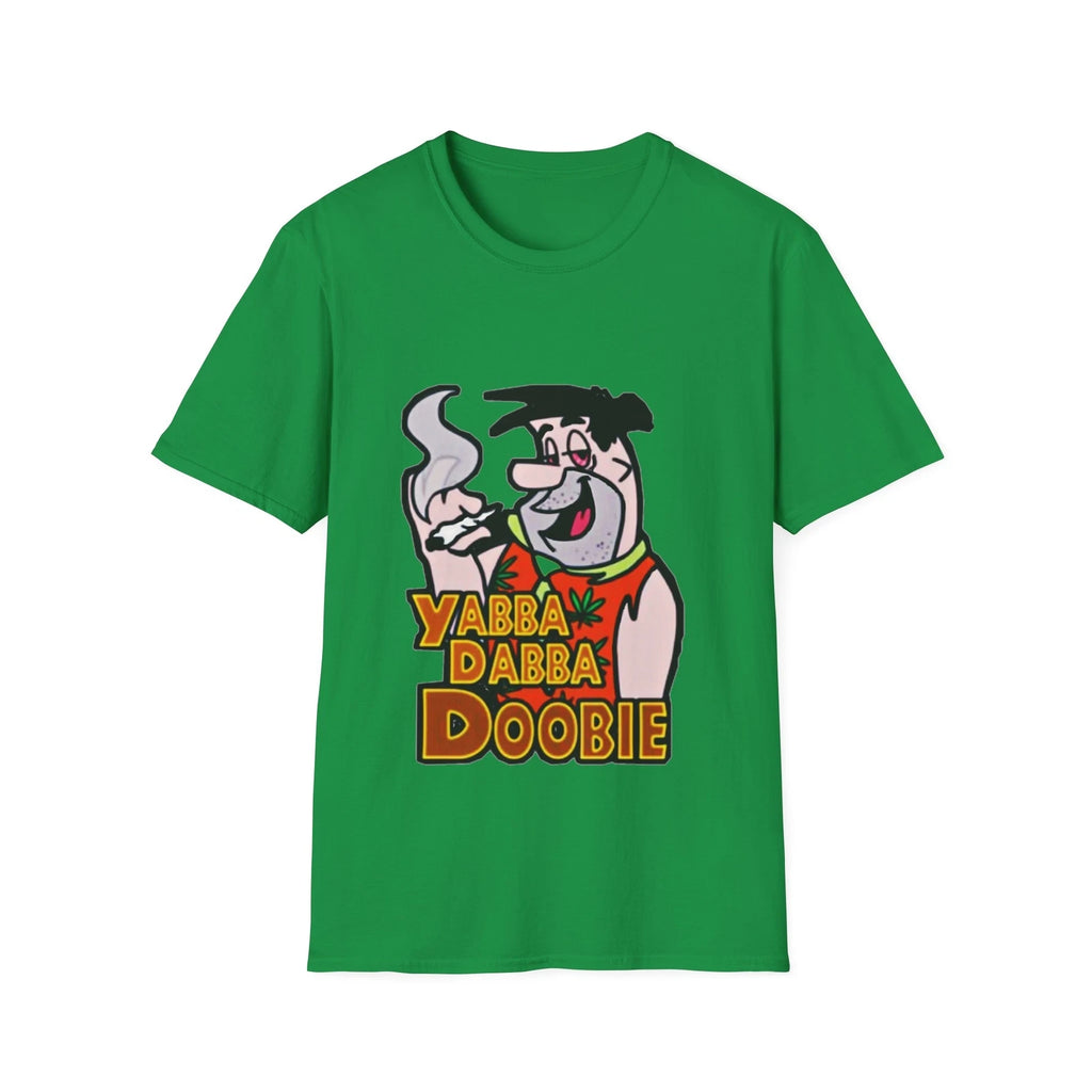 Yabba Dabba Doobie Shirt, Funny Weed T-Shirt, Unisex Softstyle