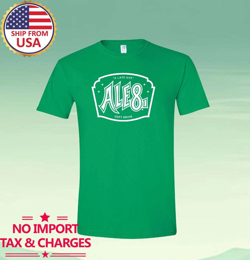 Ale-8-One Soft Drink Men's Green Size S-5XL