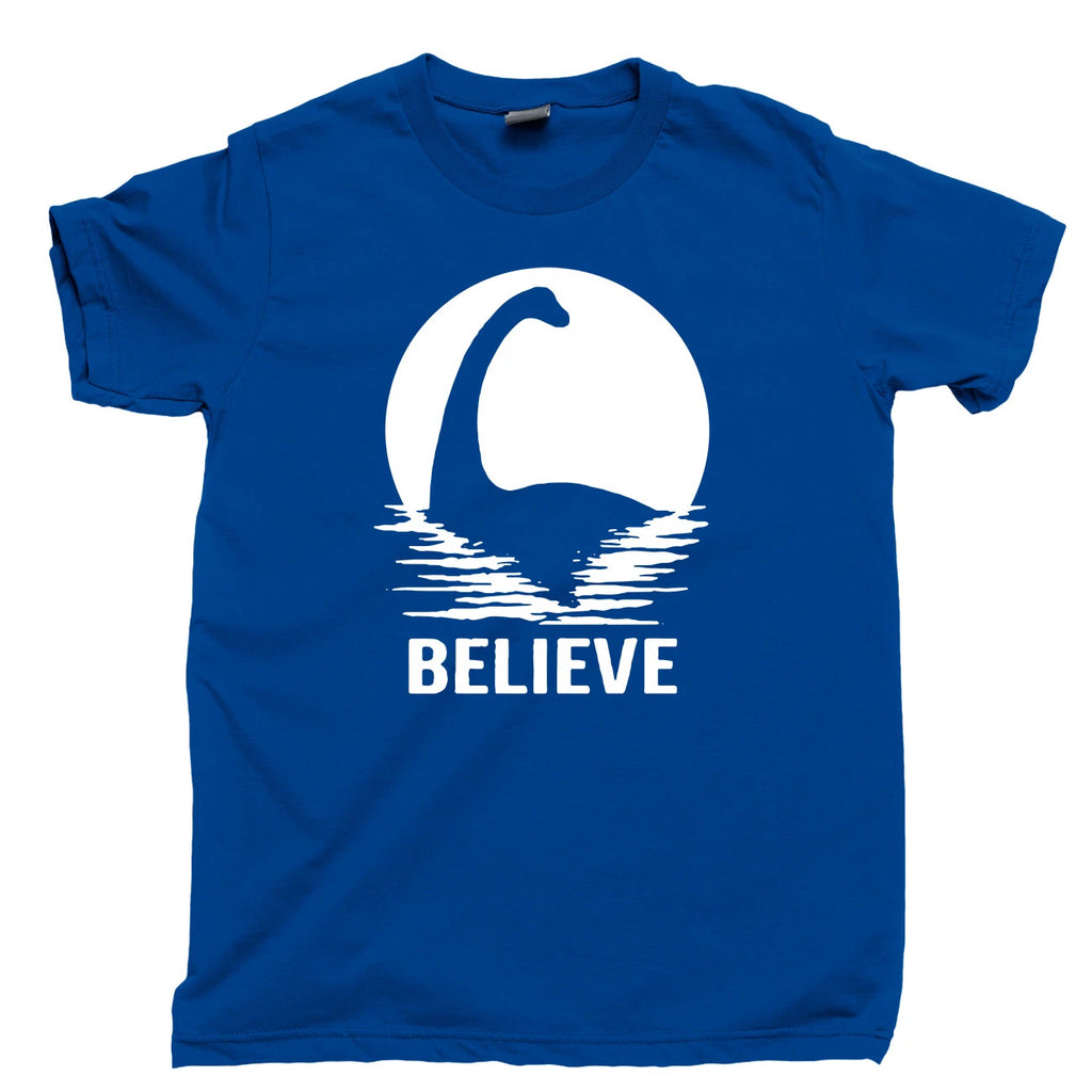 Loch Ness Monster T Shirt Nessie Bigfoot Mythology Dragon Folklore Cryptid Tee