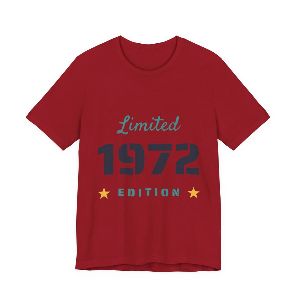 Limited 1972 Edition T-Shirt | Retro Birth Year Tee