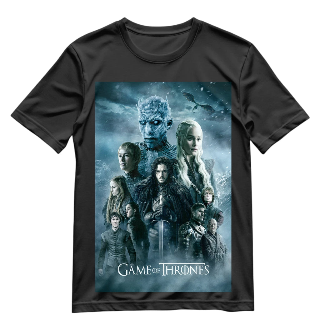 Game Of Thrones T Shirt GOT Collectors Graphic Shirt S-XXXL Jon Snow Tyrion Arya