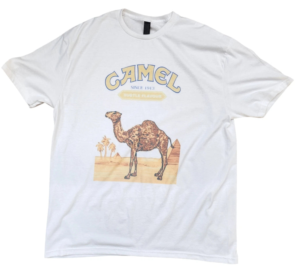 NEW Camel Cigarette Retro Vintage Gold T-Shirt Unisex Cotton S-5XL  Gift Idea
