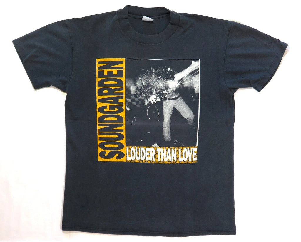 Soundgarden Vintage T Shirt 1989 Louder Than Love Tour Dates Seattle Grunge