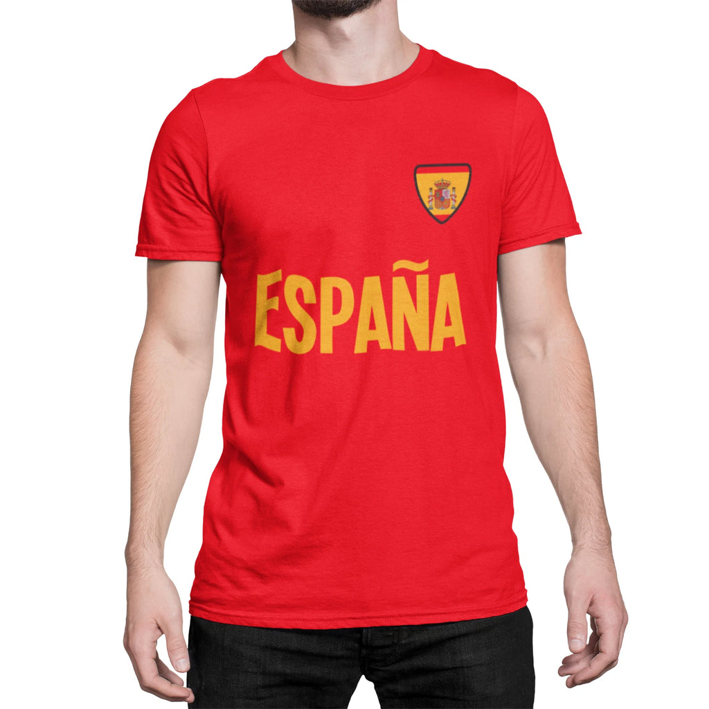 SPAIN ESPANA World Cup 2026 Design T-Shirt Football  Country name World CUp