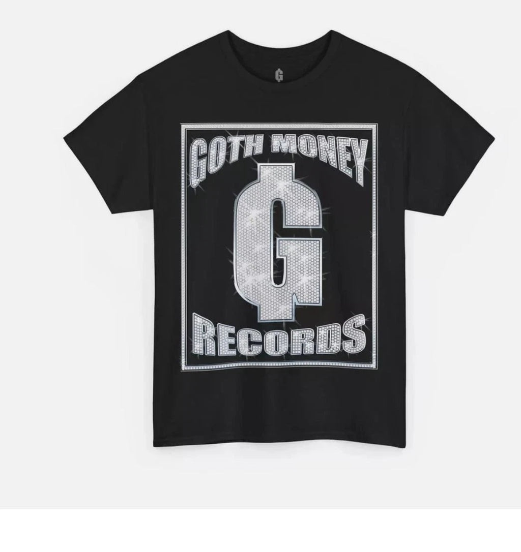 Goth Money Records Bling Heavy Cotton Tee Shirt
