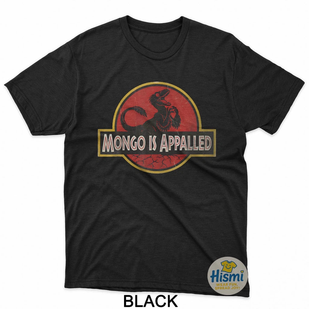 Retro Mongo Is Appalled Vintage Riding Dinosaur T-Shirt