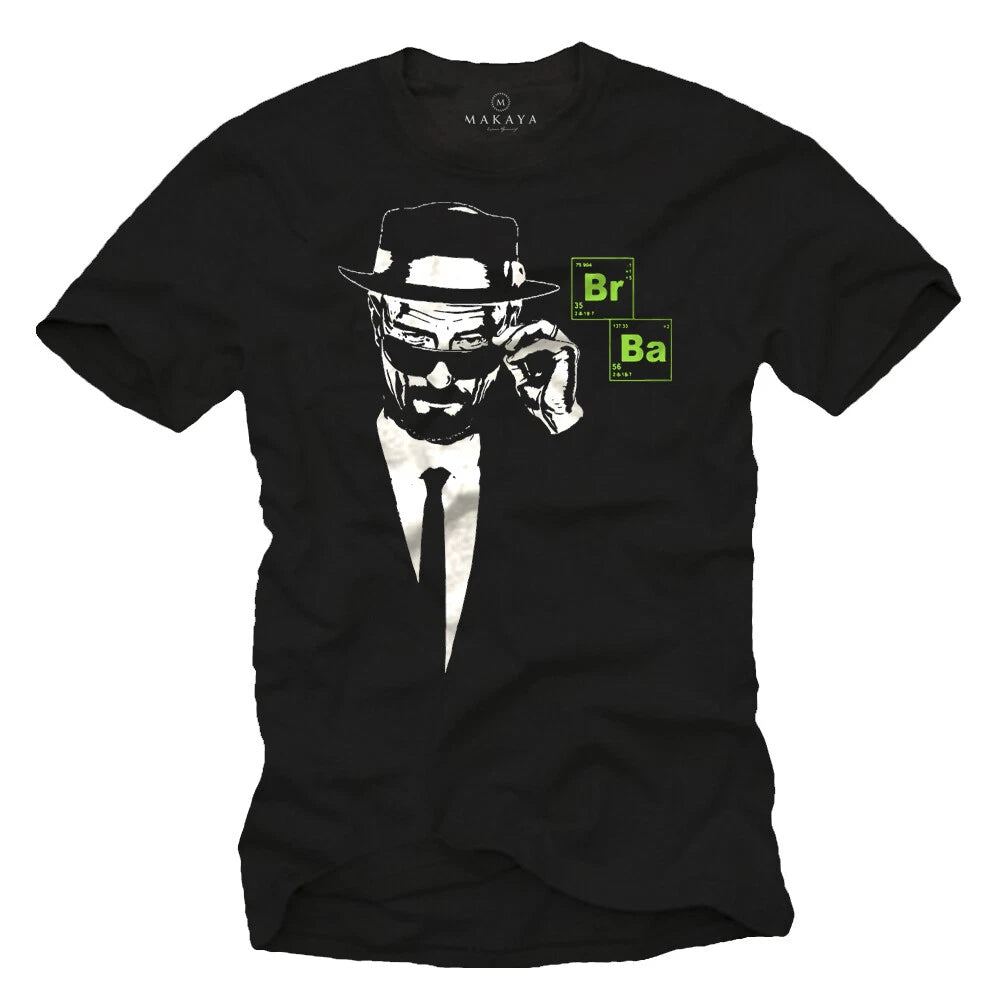 Breaking Pinkman Men's T-Shirt with Bad Heisenberg - Men's Crysal Drug Shirt