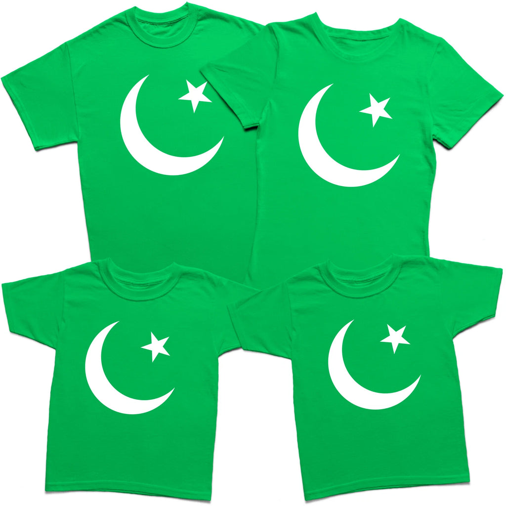 Pakistan Flag T Shirt Independance Day August 1947 Kids Unisex Tee Top