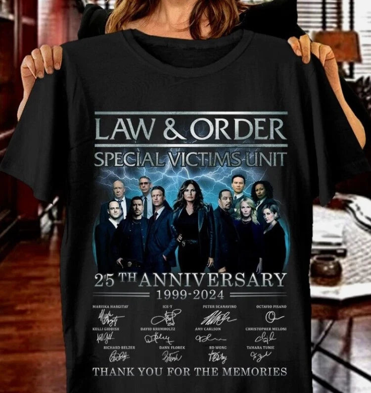 Law & Order Special 25Th Anniversary 2024 Shirt