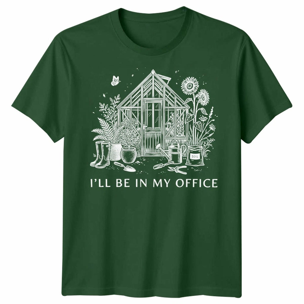 Greenhouse Gardening Unisex T Shirt Plant Lover Tee Mum Top Gardening Humor Gift