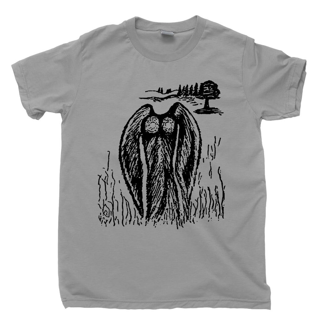 Mothman T Shirt Monster Jackalope Bigfoot Sighting Cryptid Hunter UFO Alien Tee