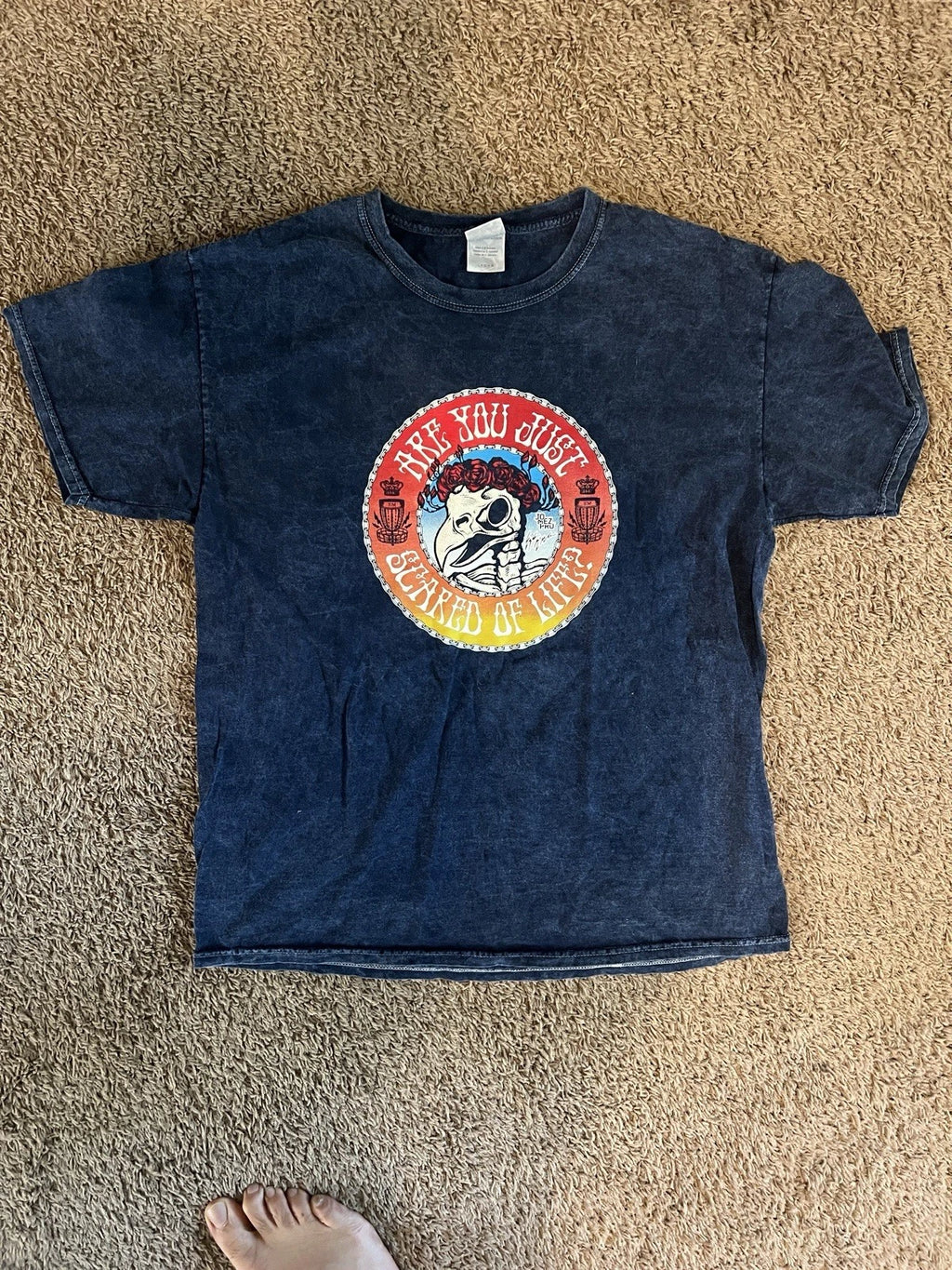 Eagle McMahon Jomez “Are You Just Scared Of Life? “ Tee Mens Large Sold Out