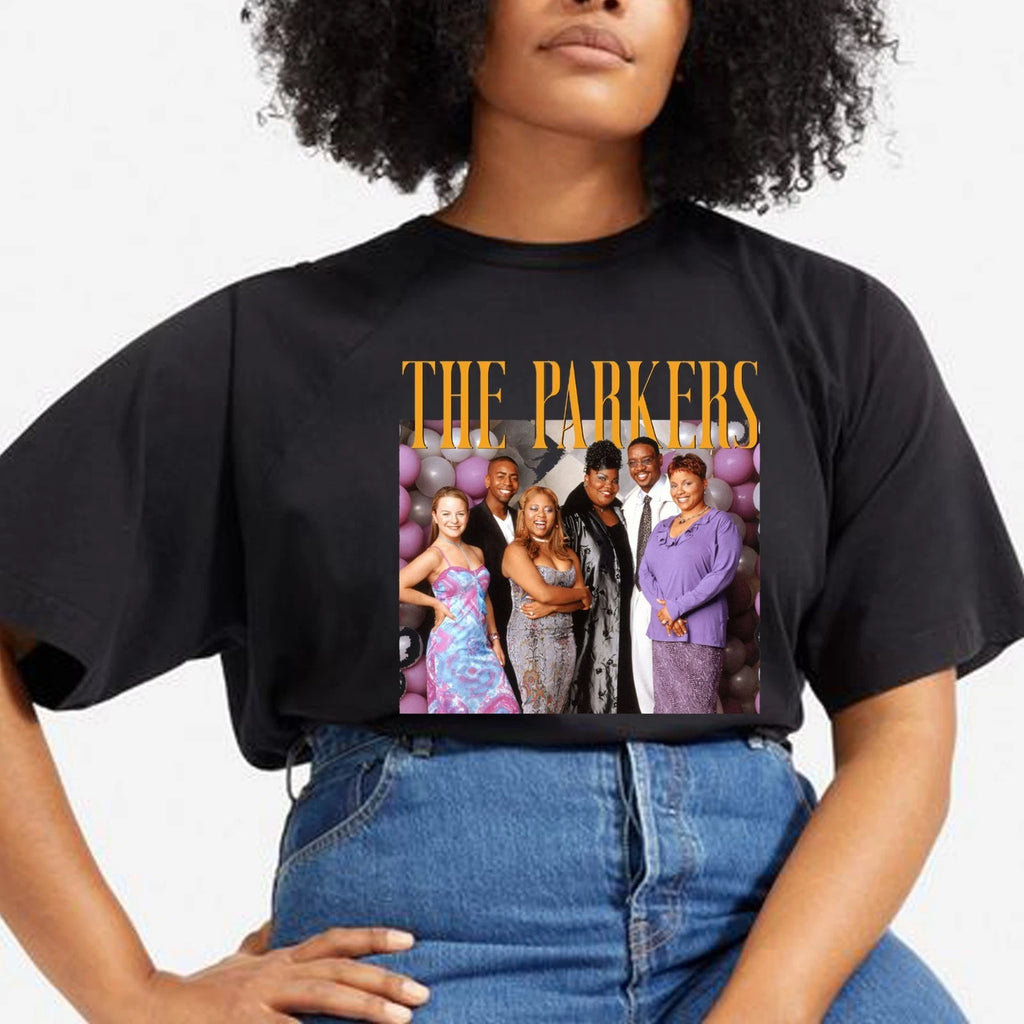 Retro The Parkers TV Show Shirt, Classic Black American TV Sitcom The Parker Tee