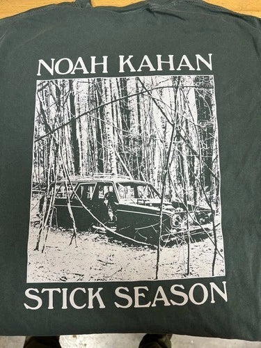 Noah Kahan Stick Season Tee Official Merch New Never Worn Sweatshirt T-Shirt