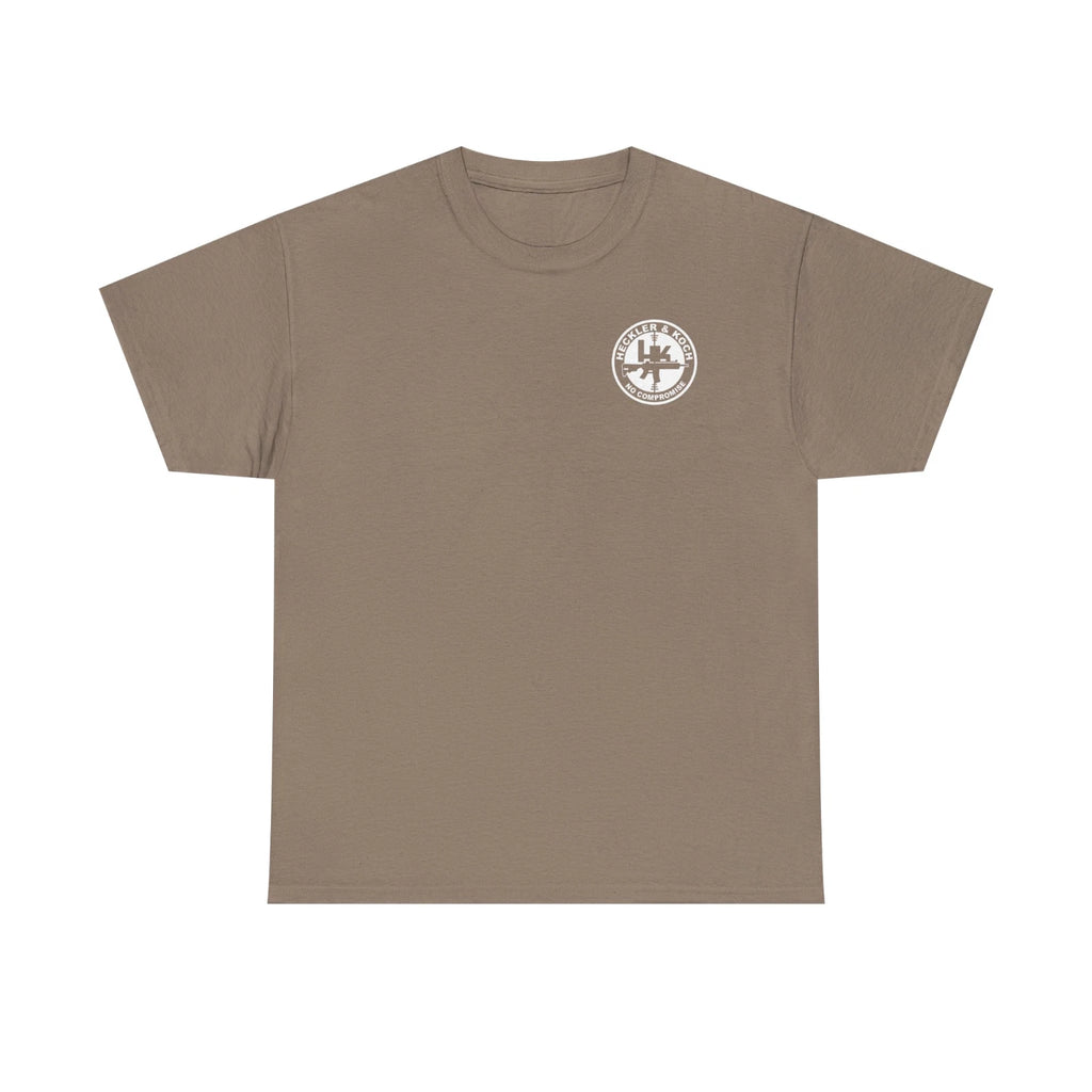 Heckler & Koch HK Logo Symbol Guns -  Custom front and back tee