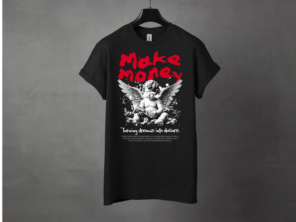 Sizes S-2XL - Make Money Premium Streetwear Tee | Brand New