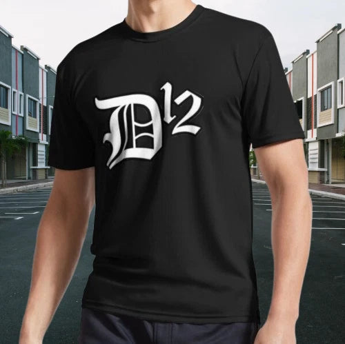D12 logo Classic Logo Active T-Shirt Funny Size S to 5XL