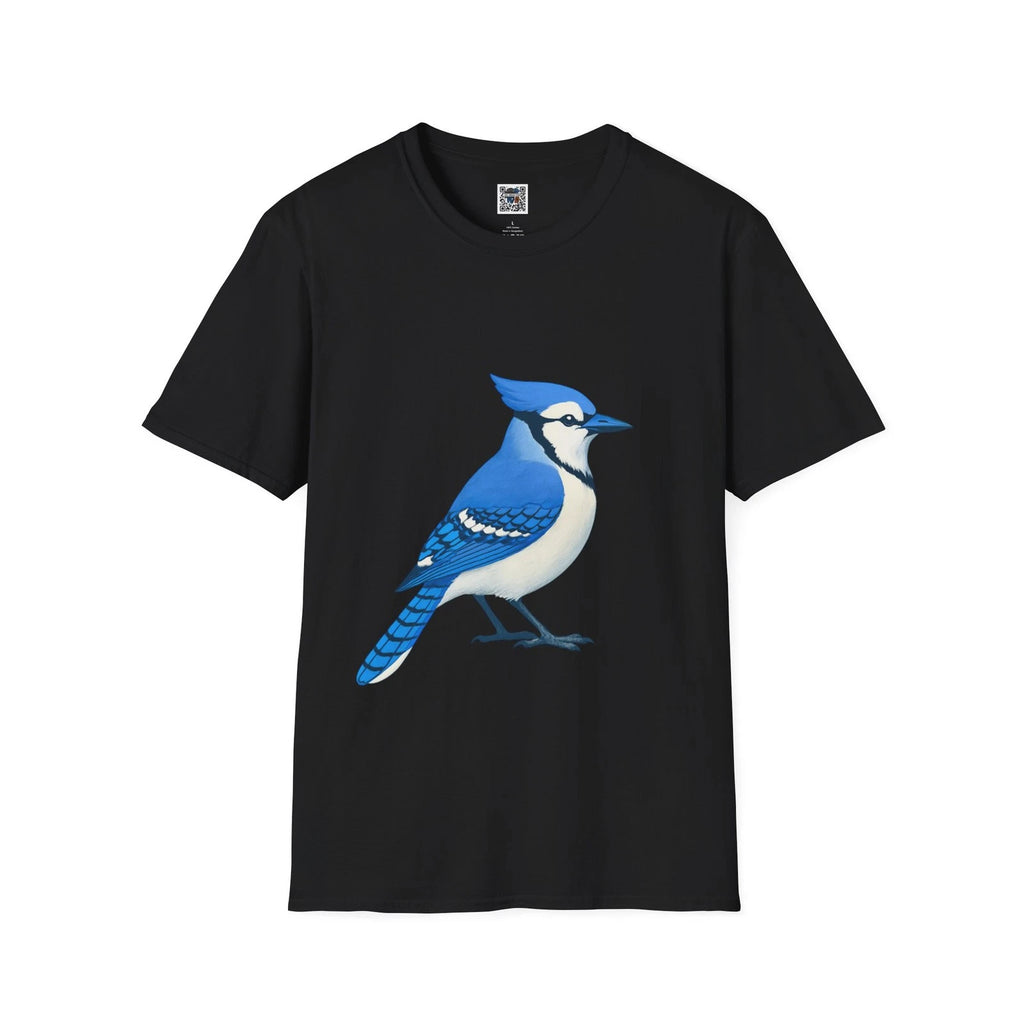 Blue Jay Graphic T-Shirt – Vintage Bird Tee for Nature Lovers & Birdwatchers