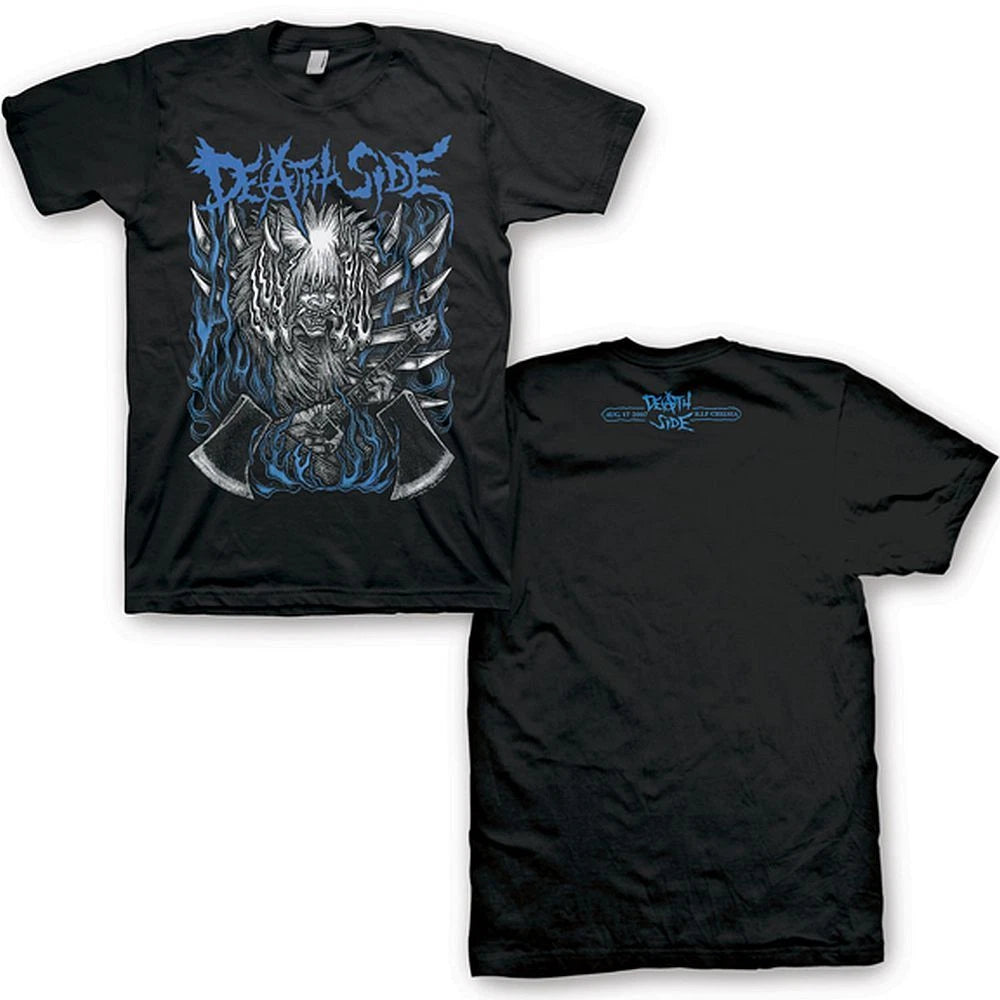 Death Side "Blue Flame" Double Sided T-Shirt - S - 3X