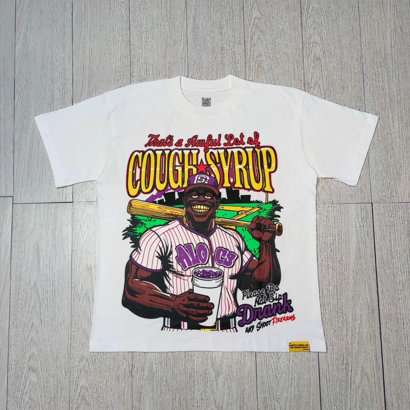 THAT'S A AWFUL LOT OF COUGH SYRUP Loose and casual T-shirt