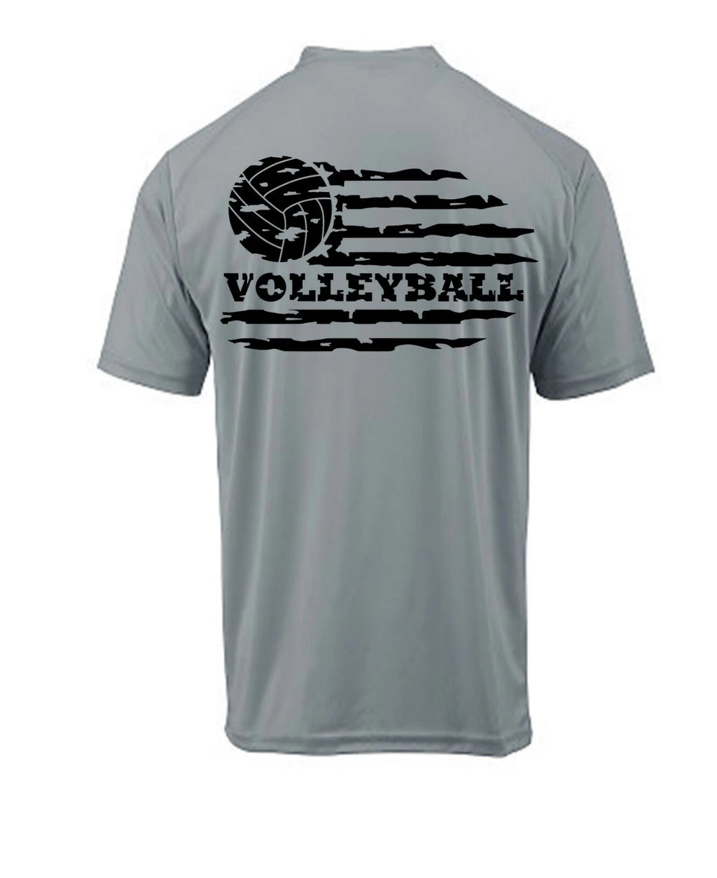 Volleyball Flag Boat Beach Sun Sport Short Sleeve UPF 50 T-Shirt UV Protection