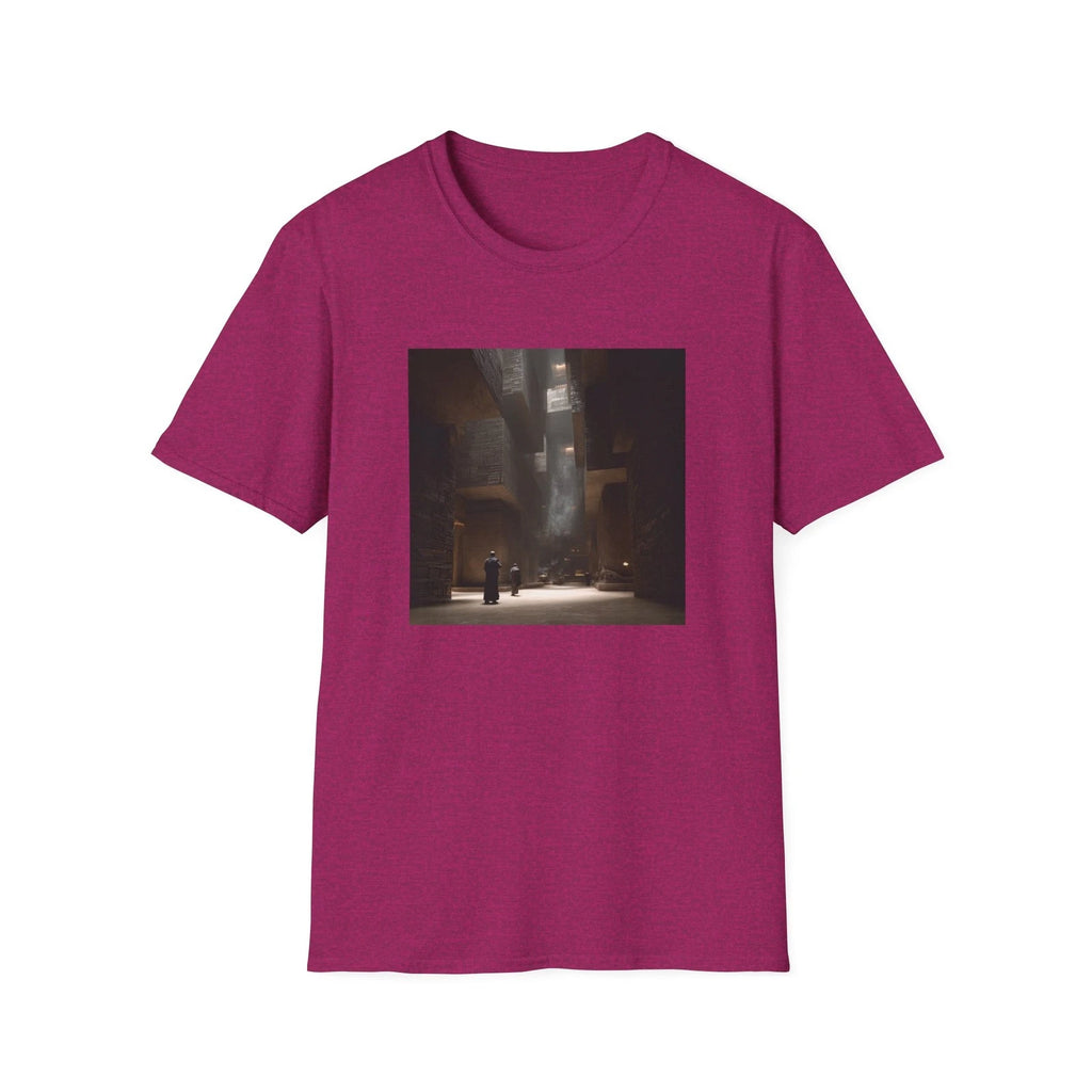 Sunlit Urban Alley T Shirt | Moody Street Photography Graphic Tee | Unisex