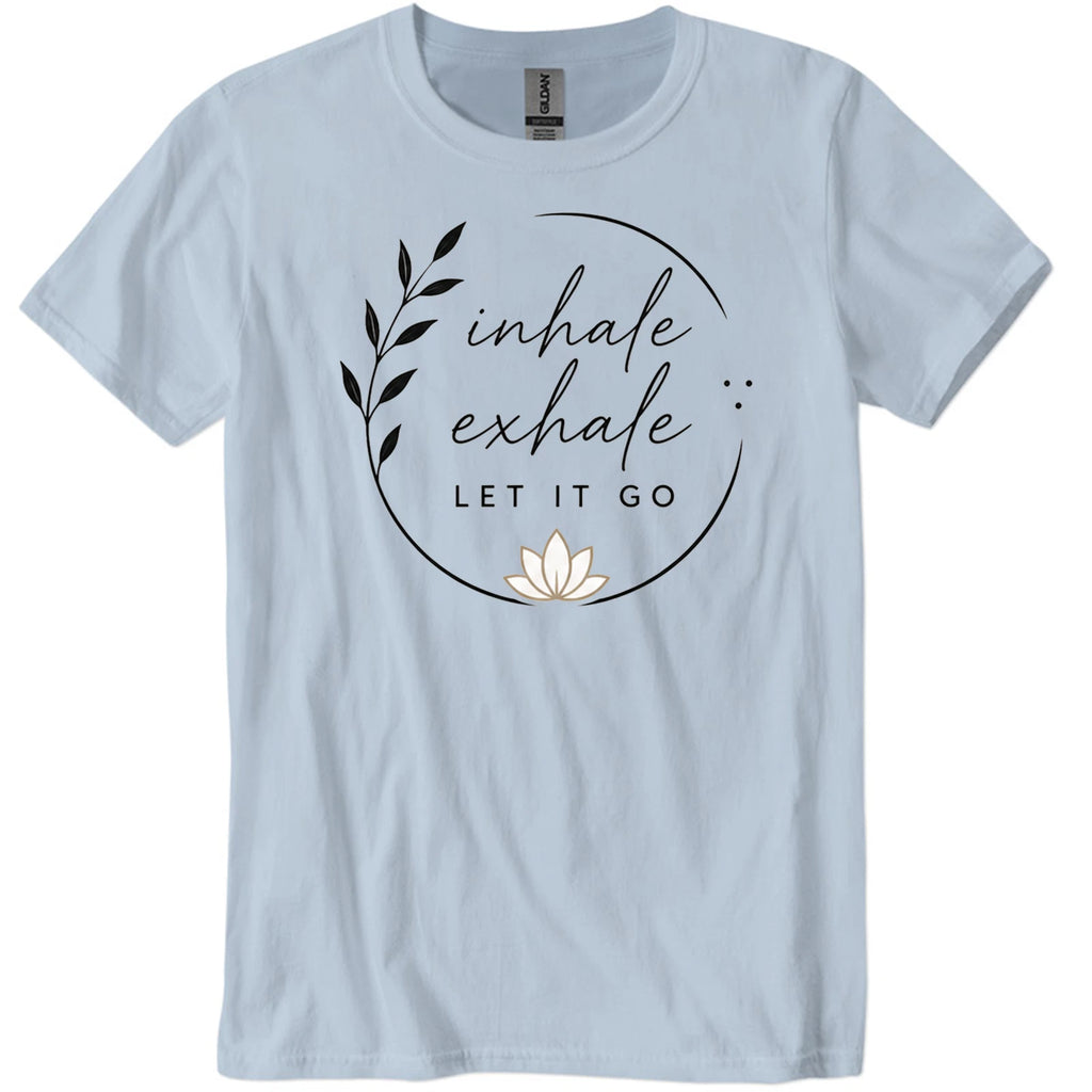 Inhale Exhale  Graphic Casual T Shirt