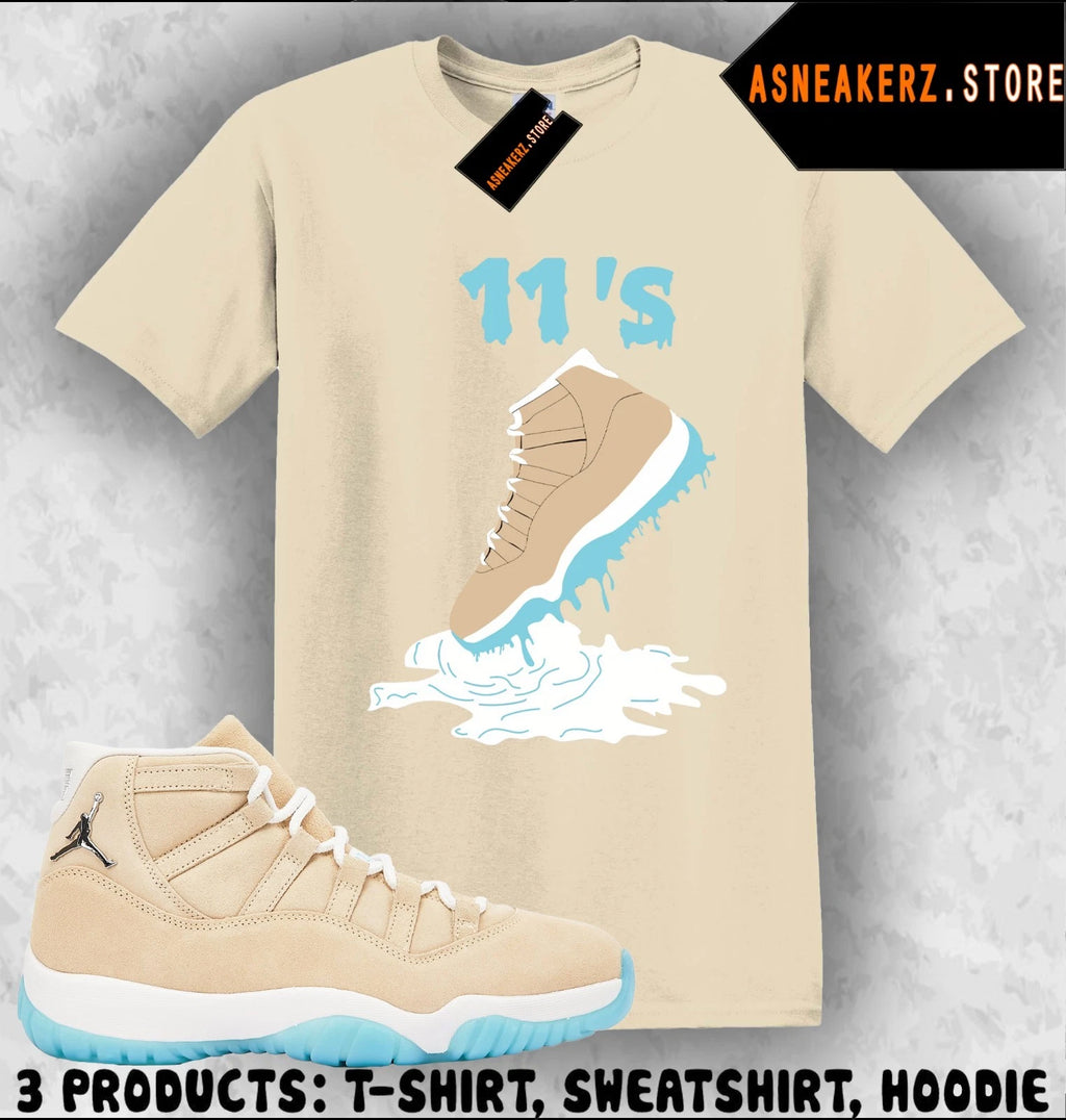 Tee Shirt Matching AJ 11 H-Town Houston Match Sneaker Shoe Dripping 11s T-Shirt