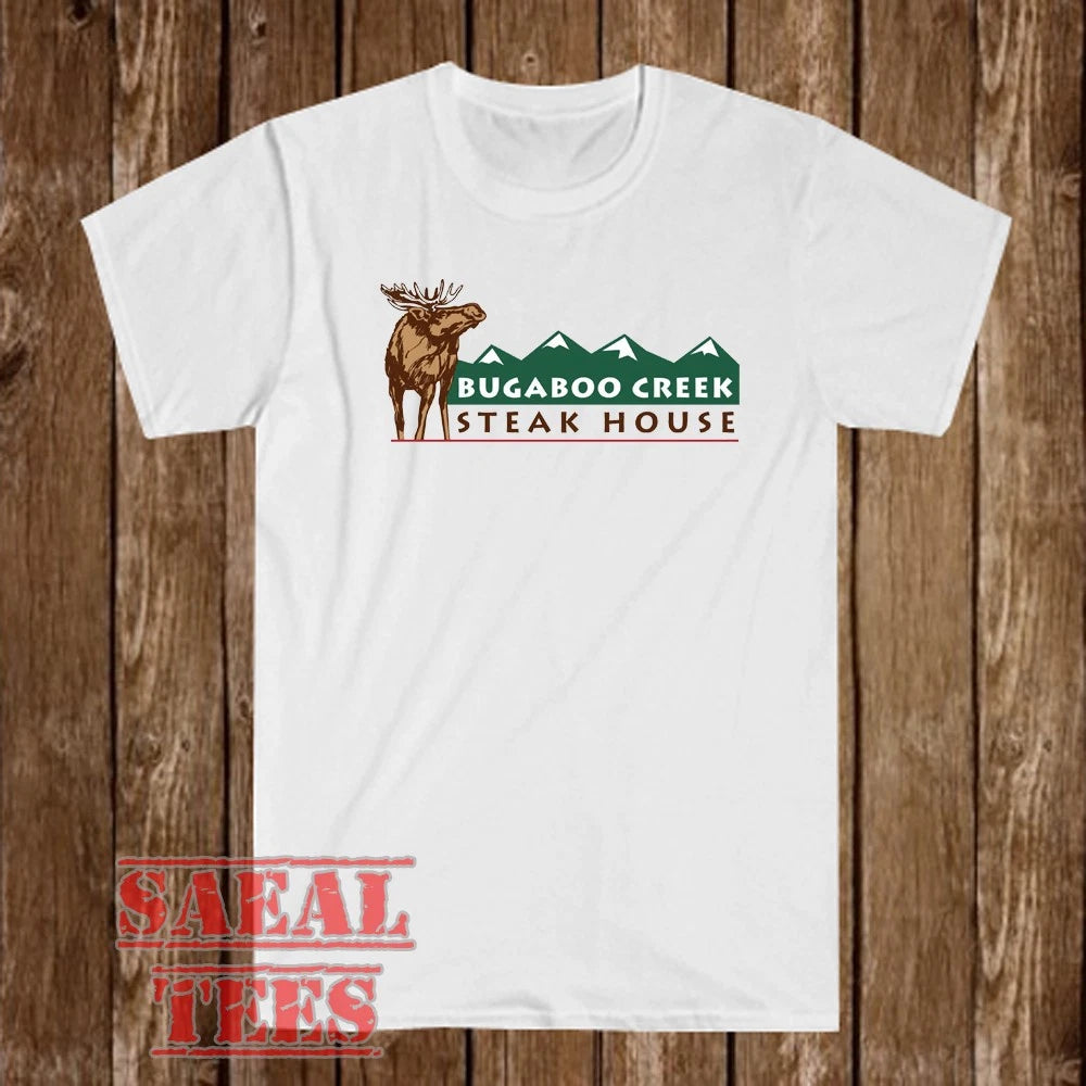 Bugaboo Creek Steak House Restaurant Men's White Size S-5XL