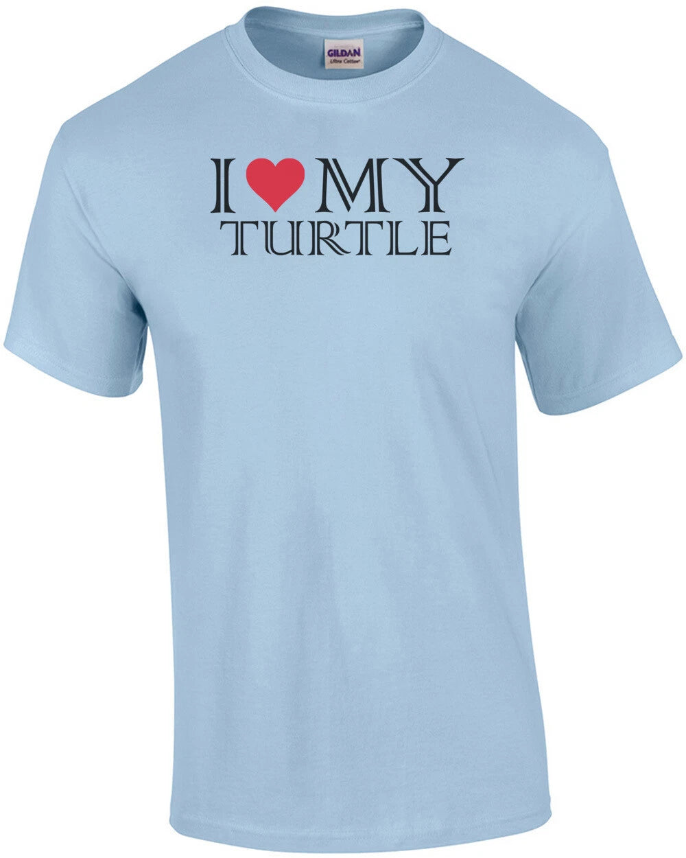 I love my turtle - turtle t-shirt