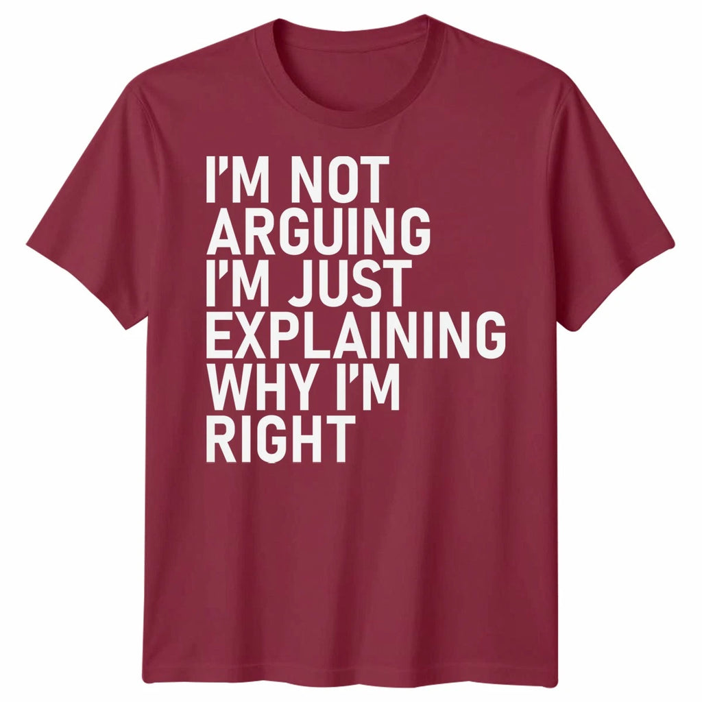 Funny Sarcastic Slogan Unisex T Shirts Novelty Teenagers Birthday Gift Tee