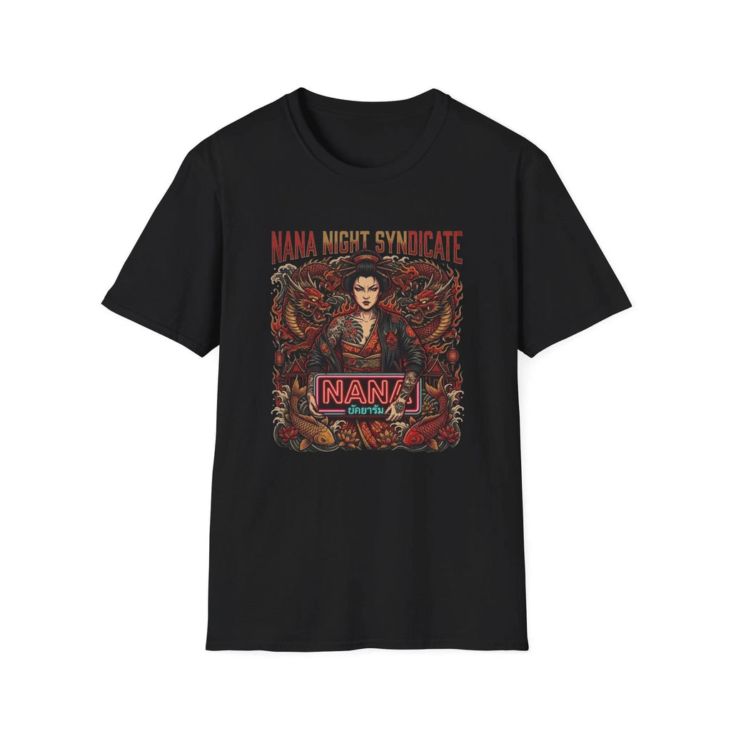 Bangkok Nightlife T-Shirt Nana Night Syndicate Thailand Party Graphic Tee Gift