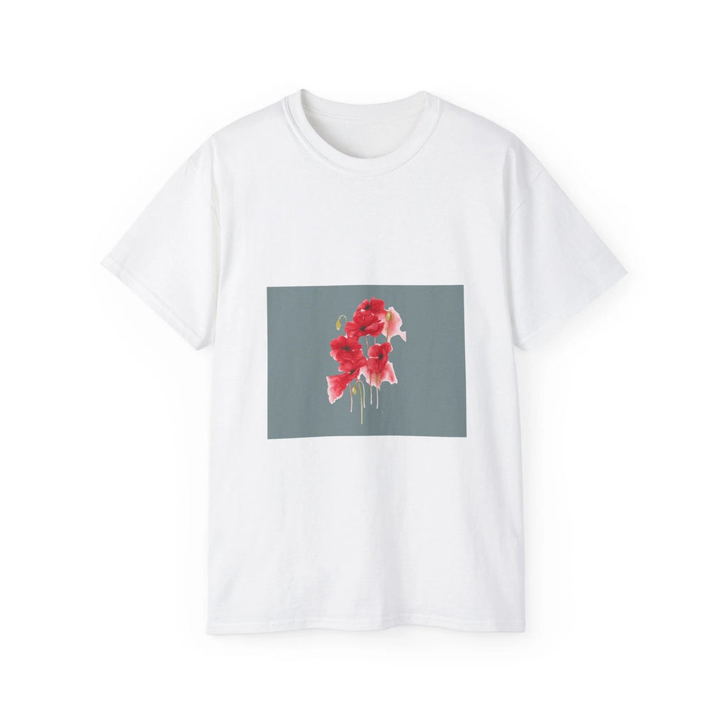 Watercolor Beautiful Flowers Flowers Floral | Custom Graphic T-Shirt