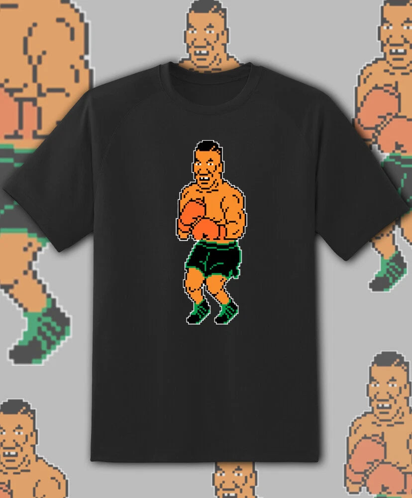 Mike Tyson 8 bit Punch Out art Retro Game shirt Youth to Adult  S-6XL Fast Ship!