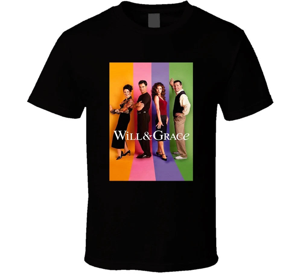 Will And Grace Tv Show Tee Funny American Sitcom Television Series T Shirt