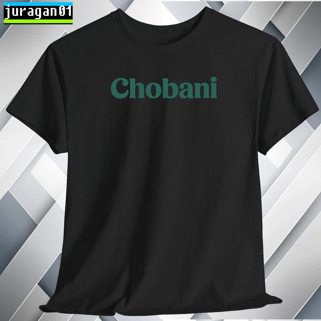 Chobani Greek Yogurt T-Shirt Logo Black/Gray/Blue/Red/White S to 5XL Made in USA