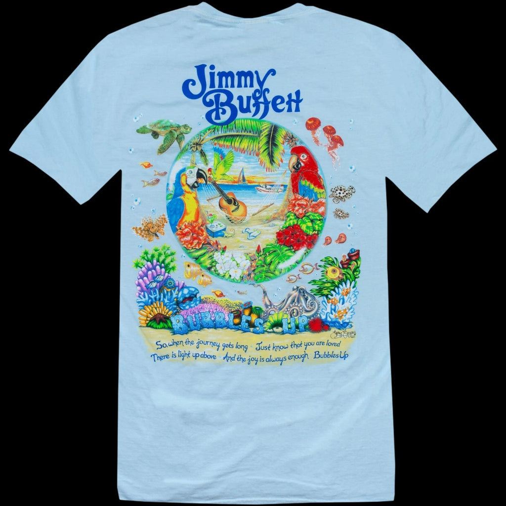 Jimmy Buffett's Bubbles Up Premium 3D T-Shirt For Men Women S-5XL