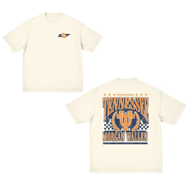 Morgan Wallen X Tennessee Volunteers T-Shirt Fullsize S-5Xl