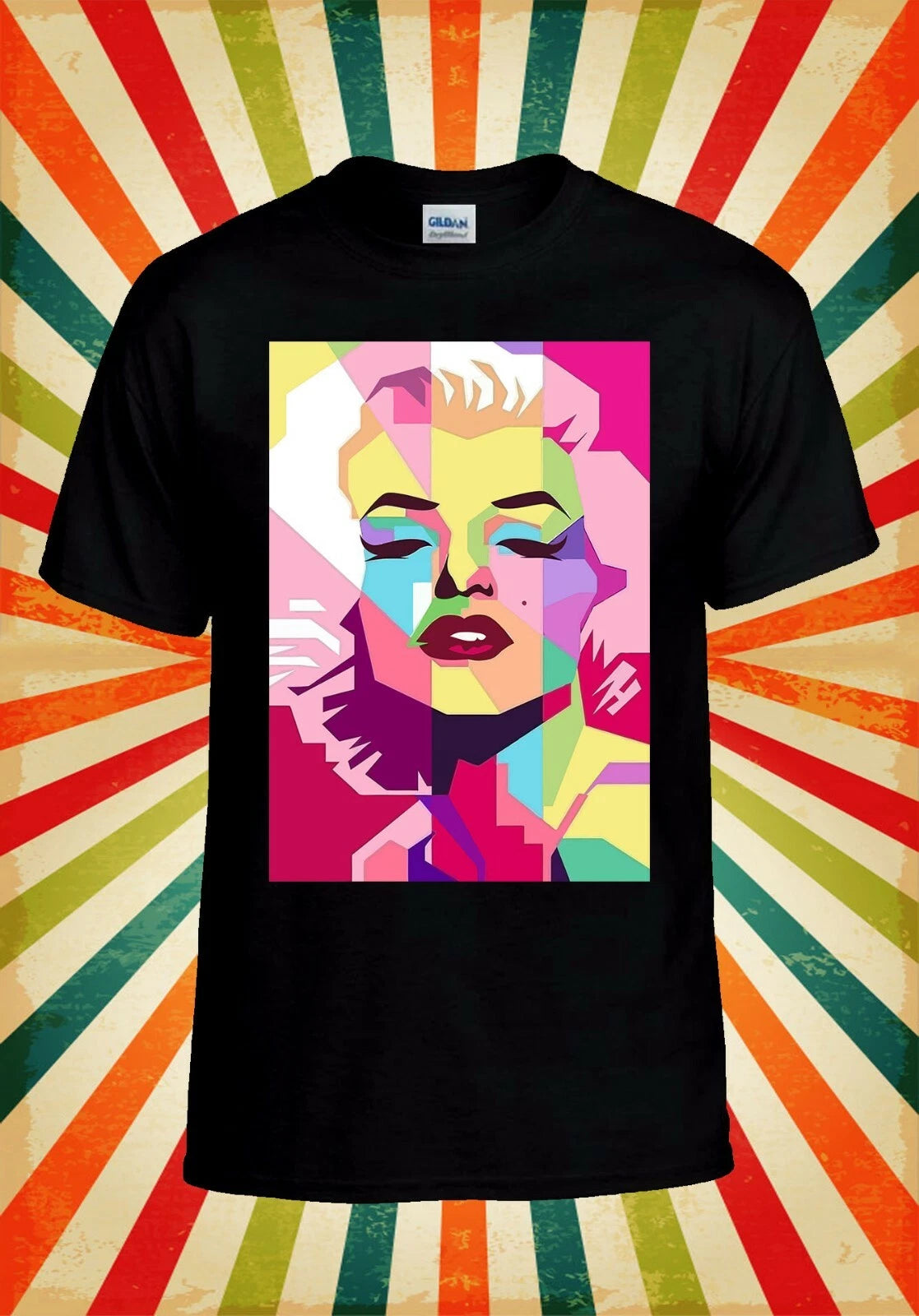 Marilyn Monroe Pop Singer Actress Men Women Vest Tank Top Unisex T Shirt 2276