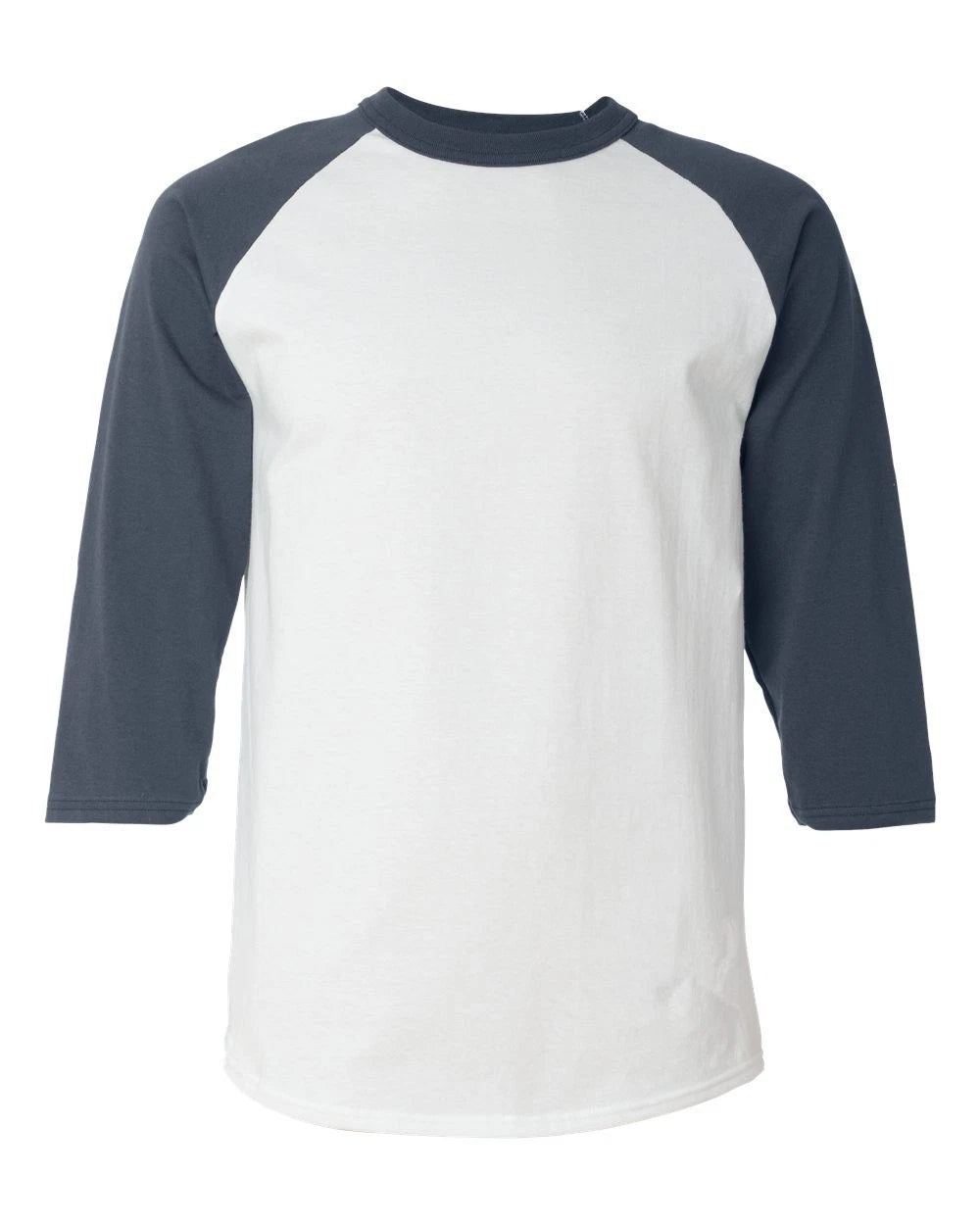 Tultex 3/4 sleeve Baseball T-shirt plain Raglan Jersey Mens Sports tee