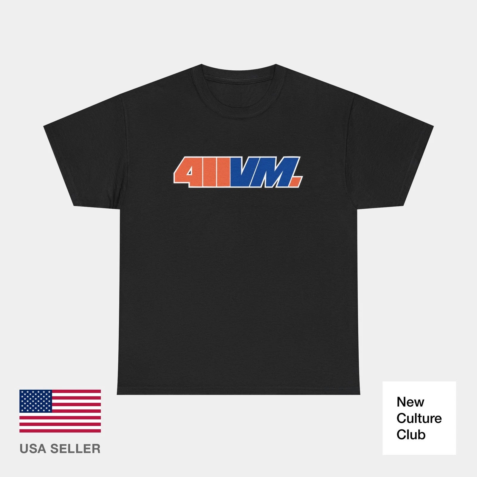 411 Video Magazine 411VM Orange Skateboard TransWorld 1993 Various T Shirt Print