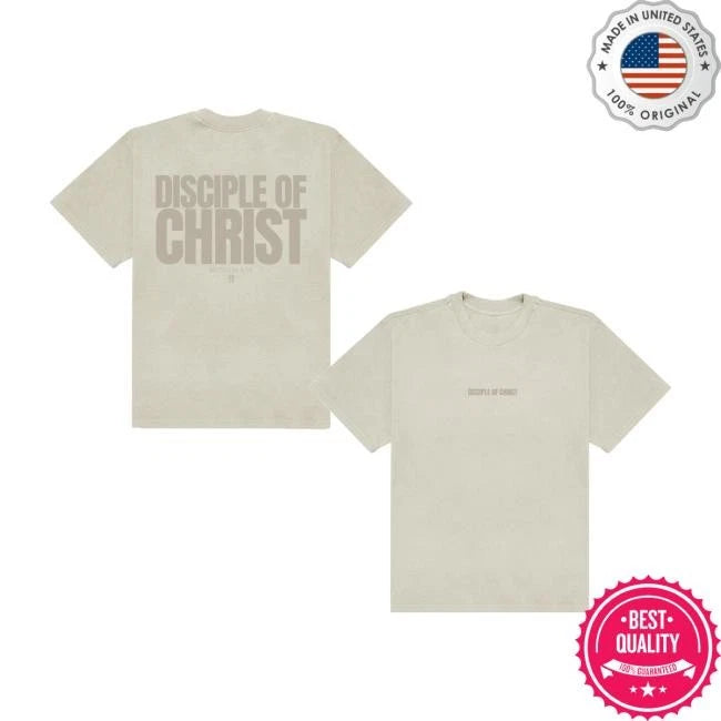 2819 Church Merch Store Disciple Of Christ Faded Bone