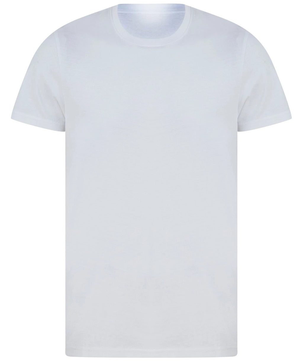 SF Unisex organic T - Organic fabric, Ribbed crew neck, Brand-free