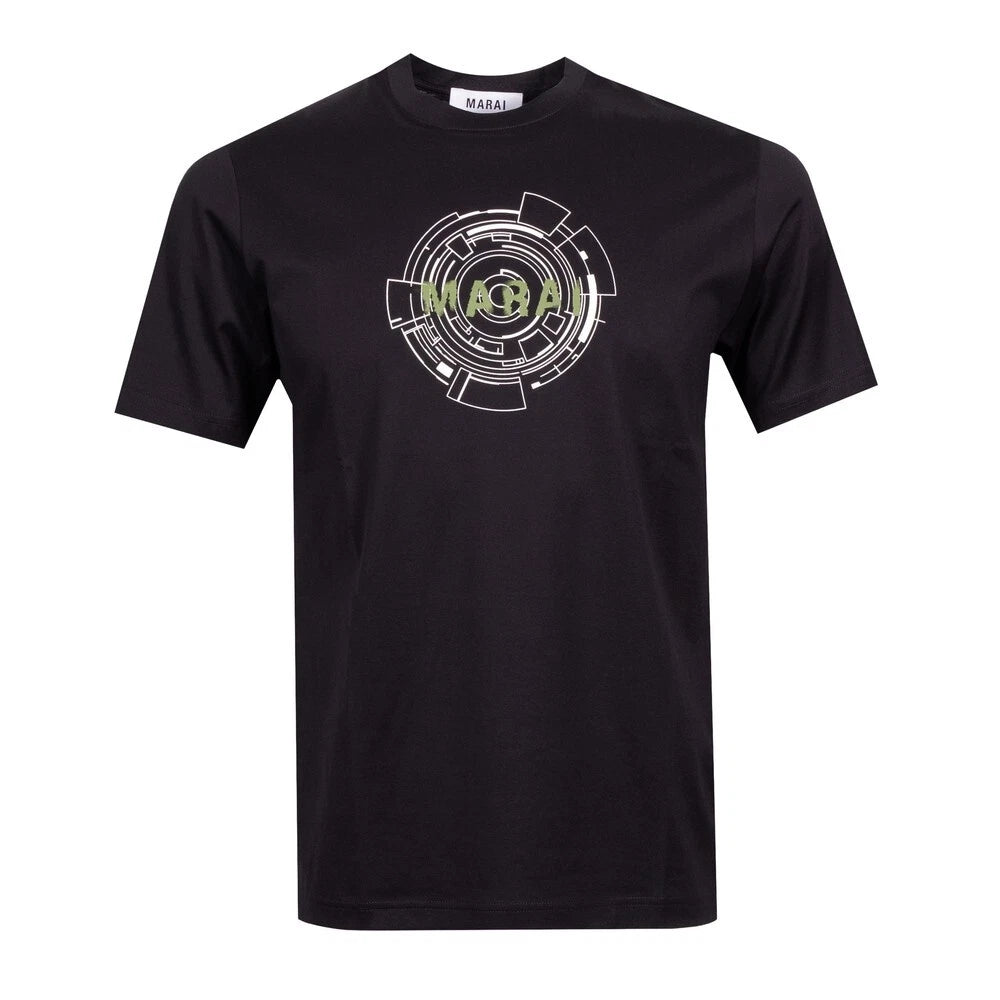 Marai  Mercerised Cluster Print T-Shirt